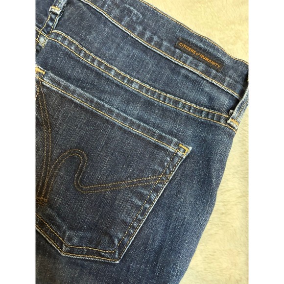Citizens of Humanity blue Jeans 28 Elson medium rise straight leg - Picture 3 of 10